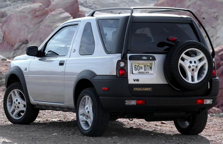 Трехдверный кроссовер Land Rover Freelander первого поколения, 1997–2004