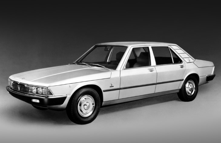 Седан Maserati Quattroporte II, 1976–1978