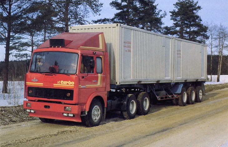 Грузовик МАЗ-6422, 1978-н.в.