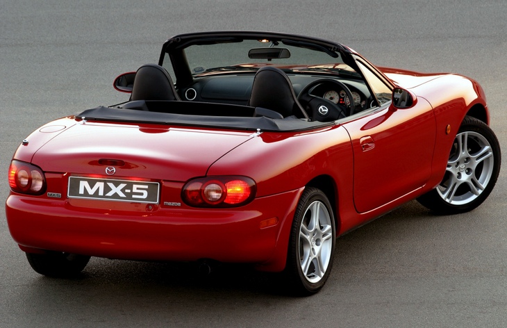 ������� Mazda MX-5 ������� ��������� (NB), 1998�2005