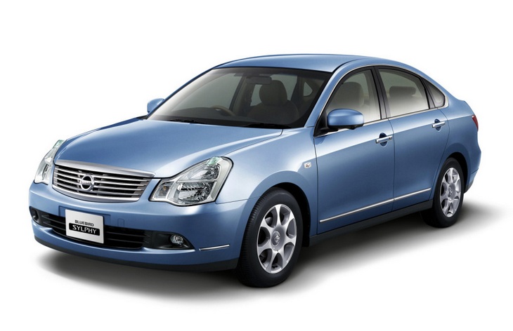 Седана Nissan Bluebird Sylphy второго поколения