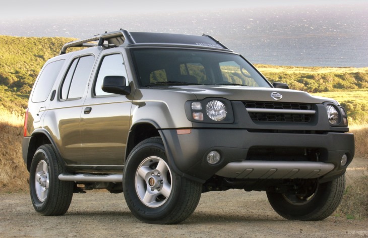 Внедорожник Nissan Xterra первого поколения после рестайлинга 2001 года