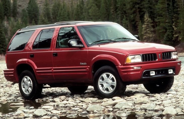 Внедорожник Oldsmobile Bravada второго поколения, 1996–1998