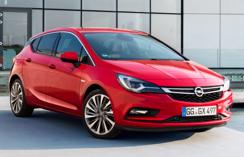 Хэтчбек Opel Astra пятого поколения