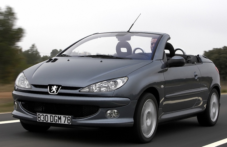 ����-��������� Peugeot 206 CC, 2000�2007