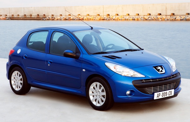 ����������� ������� Peugeot 206+