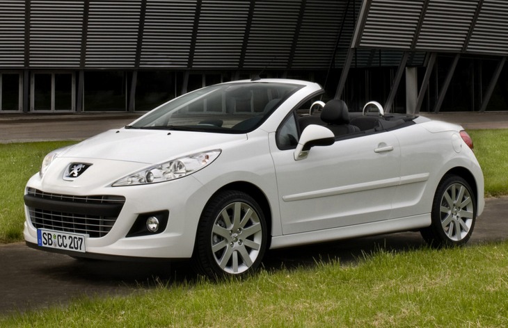 Купе-кабриолет Peugeot 207 CC