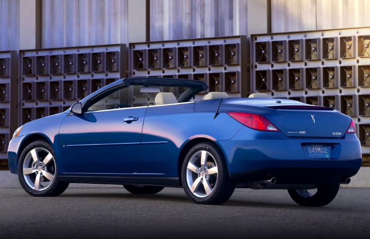 Кабриолет Pontiac G6