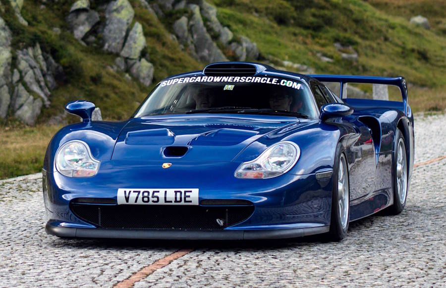 Купе Porsche 911 GT1 Straßenversion
