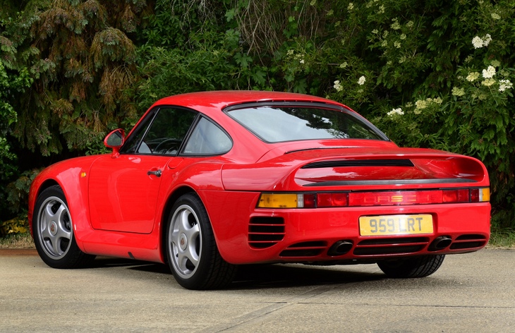 Купе Porsche 959, 1987–1989