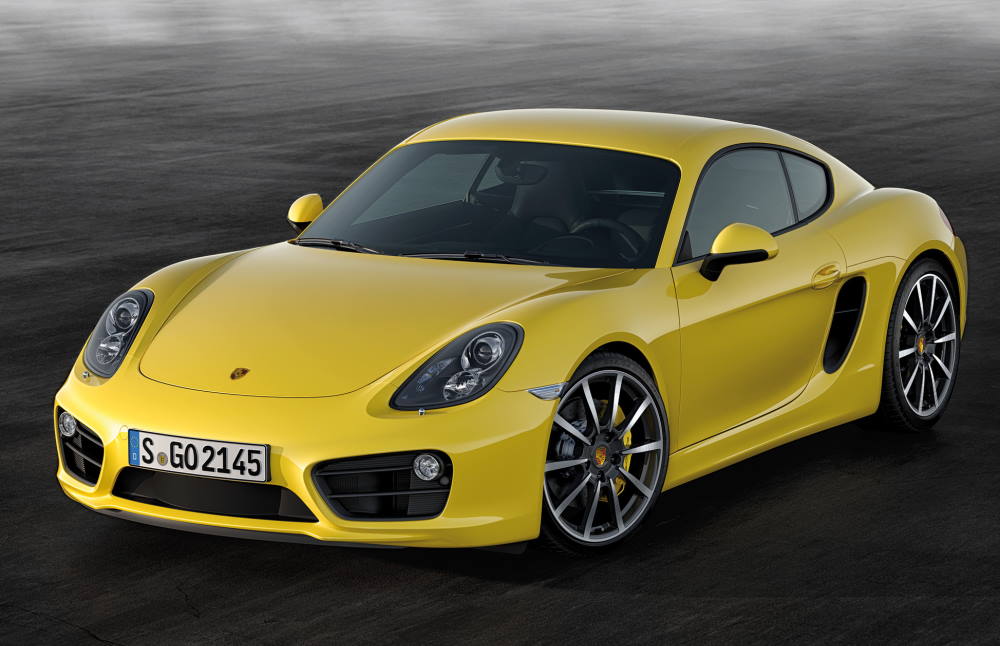 Купе Porsche Cayman второго поколения
