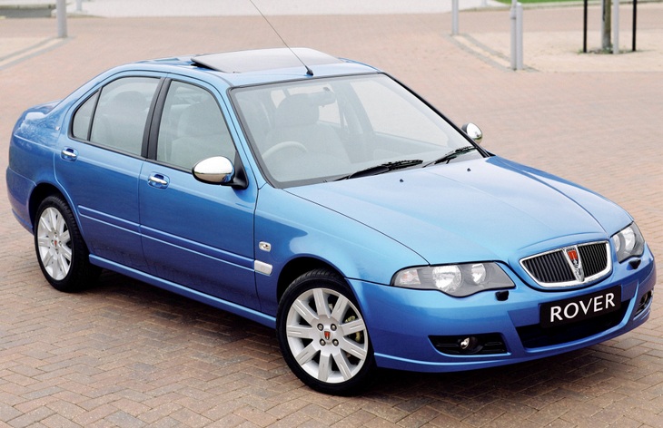 Седан Rover 45 после рестайлинга, 2004-2005