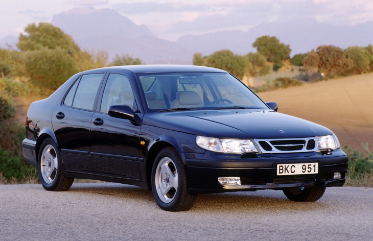 Седан Saab 9-5 первого поколения, 1997-2005
