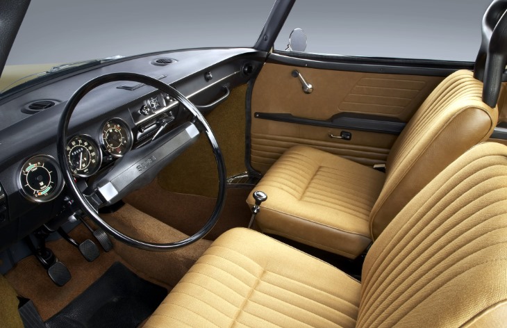 Интерьер автомобиля Saab 99