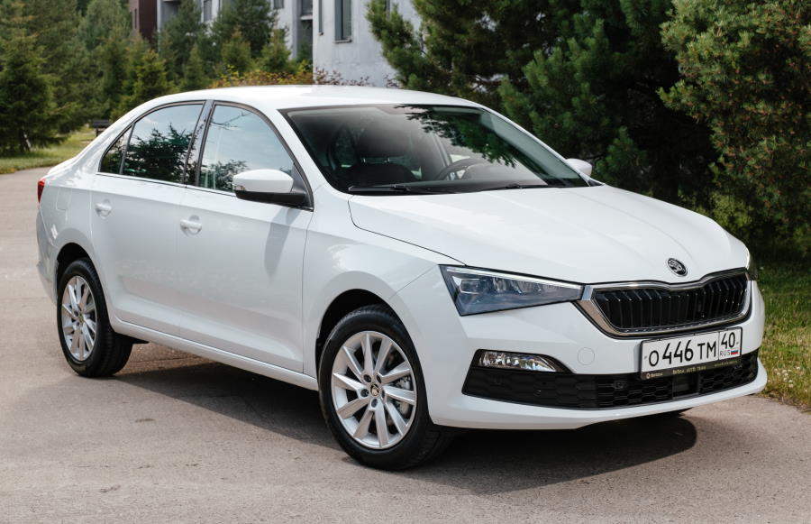 Лифтбек Skoda Rapid после рестайлинга 2020 года