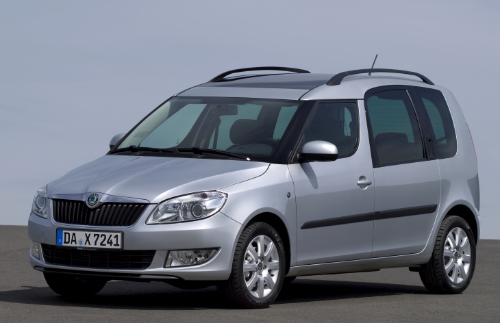 Компактвэн Skoda Roomster после рестайлинга, 2010-2015