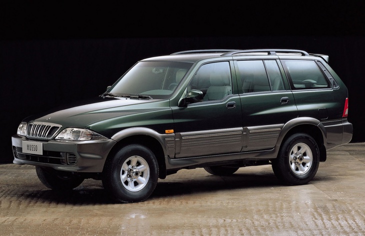 Внедорожник SsangYong Musso после рестайлинга, 1998–2005