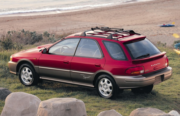 Универсал Subaru Impreza Outback Sport первого поколения