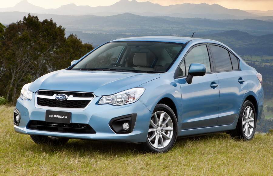 Седан Subaru Impreza четвёртого поколения