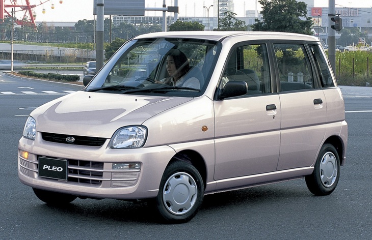 Хэтчбек Subaru Pleo первого поколения, 1998–2010