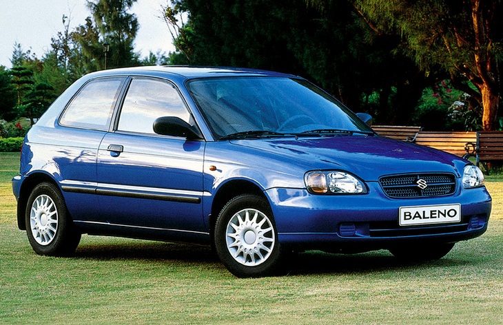 Хэтчбек Suzuki Baleno после рестайлинга 1999–2001