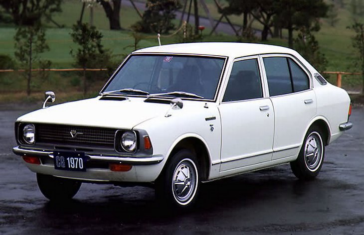 ����� Toyota Corolla ������� ���������,  1970-1978