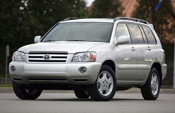 ��������� Toyota Highlander ������� ���������, 2000�2007