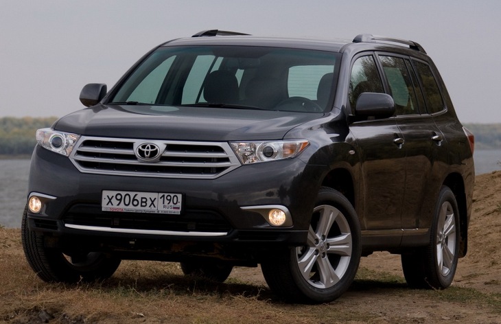 ��������� Toyota Highlander ������� ��������� ����� �����������, 2010�2013