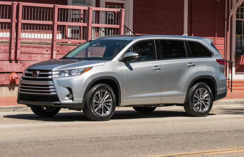 ��������� Toyota Highlander �������� ��������� ����� �����������, 2017�2019