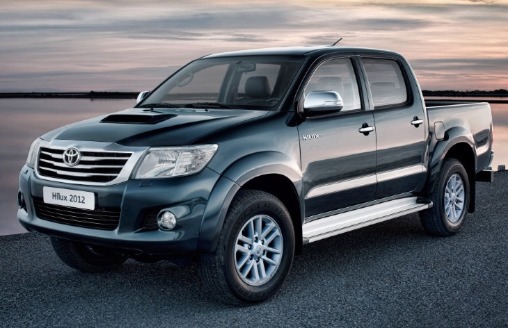 Пикап Toyota Hilux седьмого поколения после рестайлинга