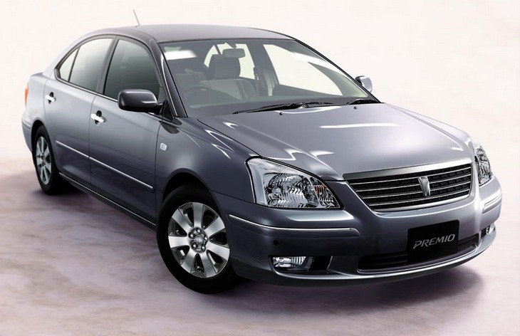 ����� Toyota Premio ������� ���������, 2001�2007