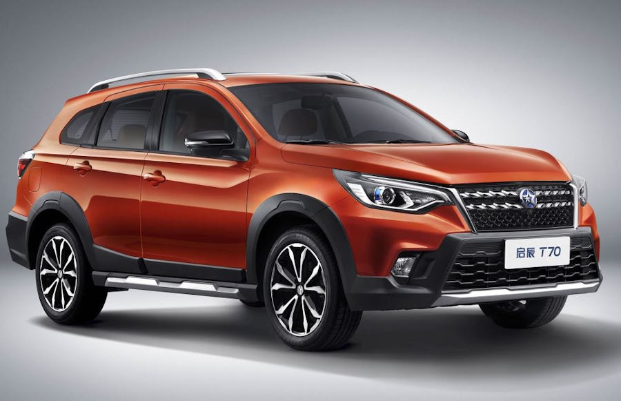 Кроссовер Venucia T70 после рестайлинга