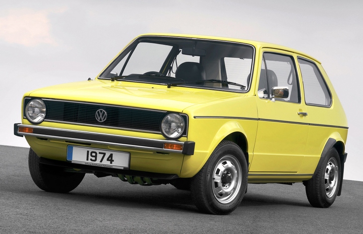 Трехдверный хэтчбек Volkswagen Golf первого поколения, 1974–1983
