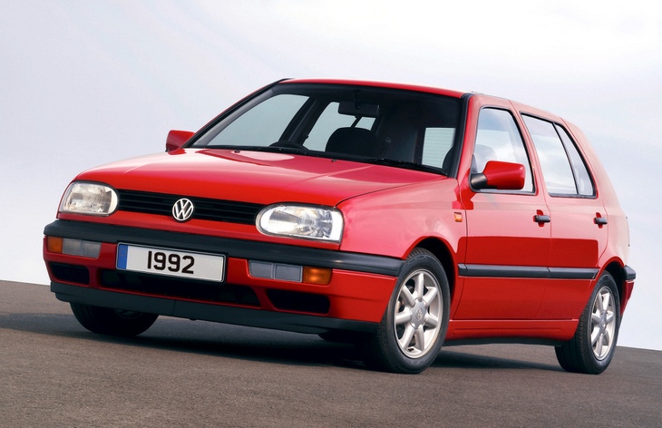 Пятидверный хэтчбек Volkswagen Golf третьего поколения, 1991–1997