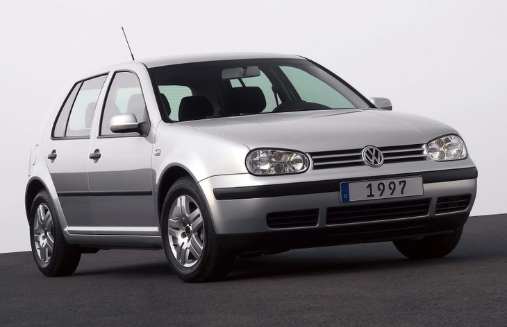 Пятидверный хэчтбек Volkswagen Golf четвертого поколения, 1997–2006