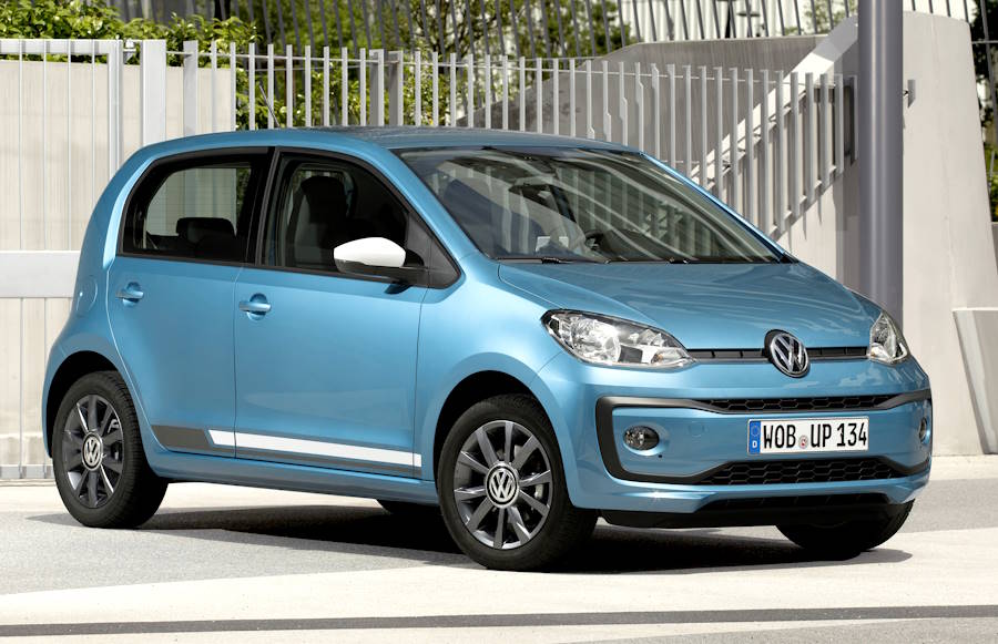 Пятидверный хэтчбек Volkswagen Up! после рестайлинга