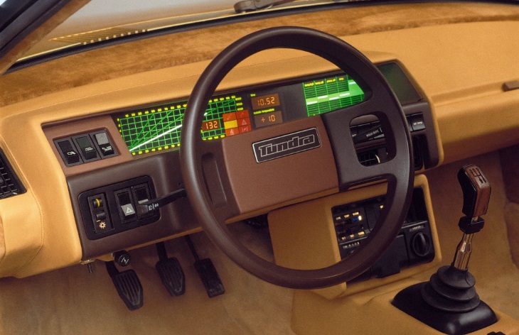 Интерьер концепт-кара Volvo Tundra