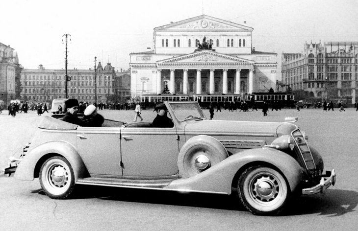 Кабриолет ЗИС-102, 1937–1940