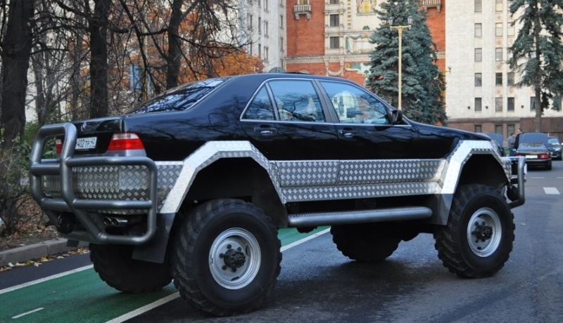 Удивительный гибрид «Мерседеса W140» и «Шишиги» выставили на продажу за 5 миллионов рублей