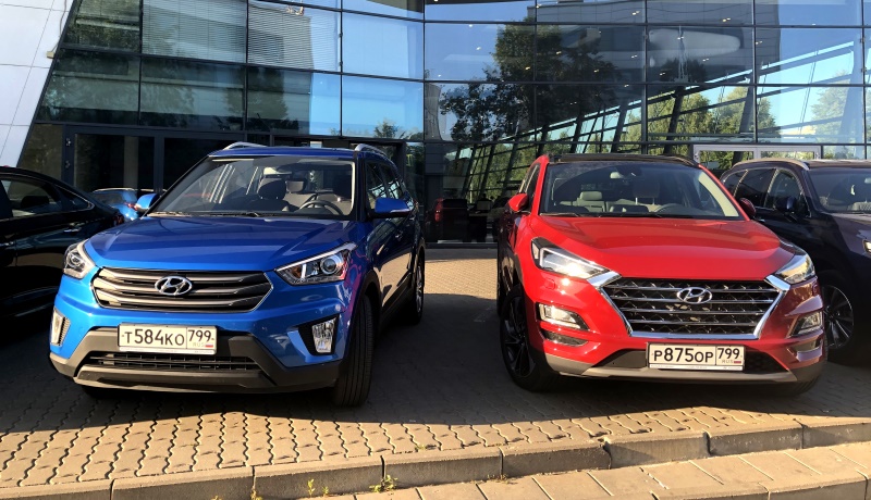 Вопрос выбора: купить кроссовер Hyundai Creta или доплатить за Tucson?