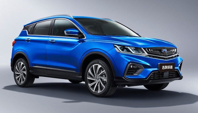 �������� Geely Coolray ��� ������������ �� ����� ��������
