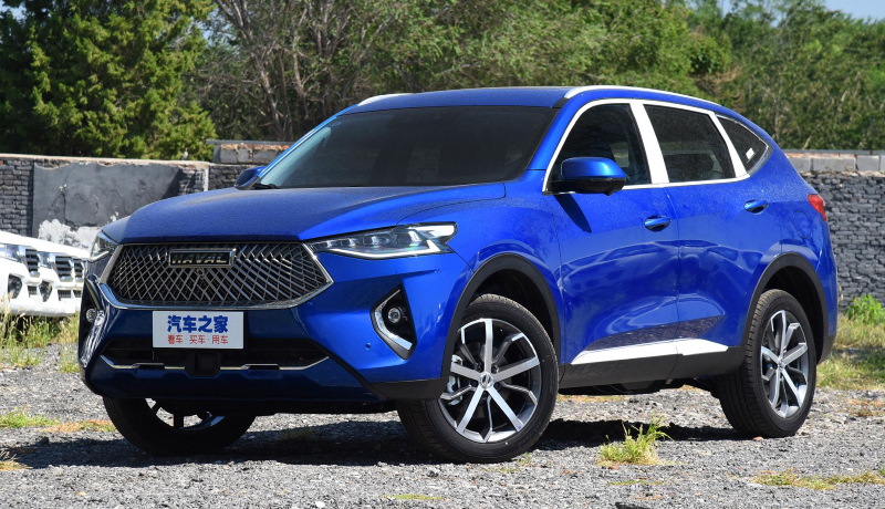 Обновлённые кроссоверы Haval F7 начали продавать в Китае