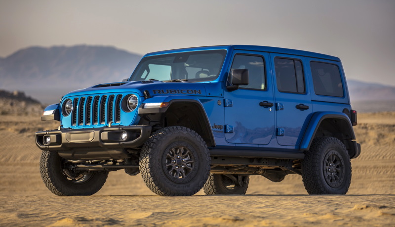 Вездеход с динамикой спорткара: представлен Jeep Wrangler с мотором V8