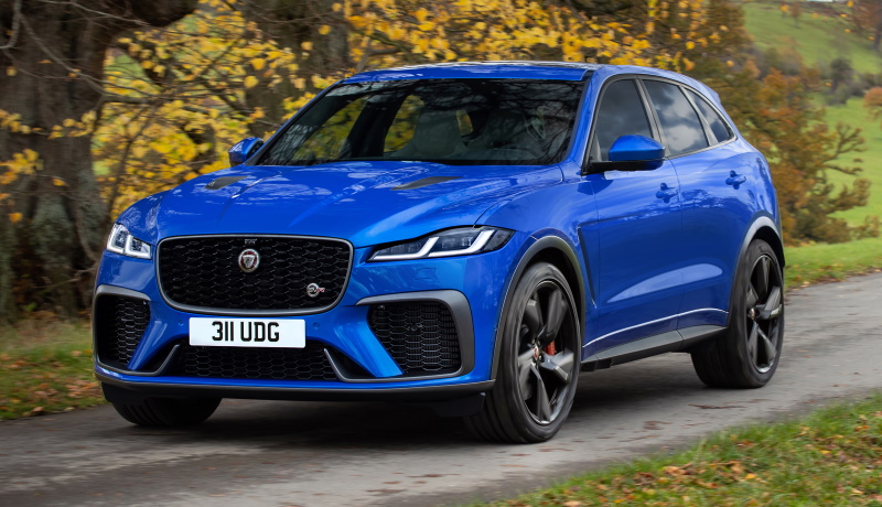 Jaguar представил обновленную спорт-версию кроссовера F-Pace