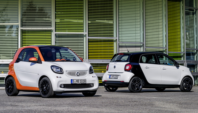 Smart Fortwo � Smart Forfour