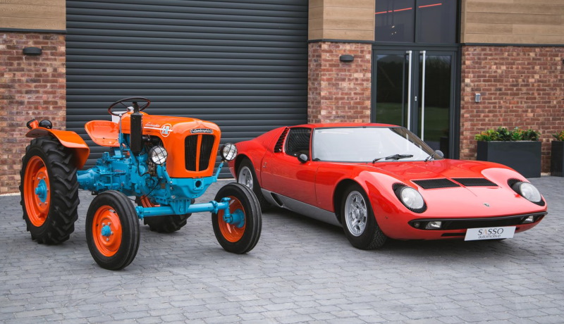 ������� Lamborghini 1R � ���������� Lamborghini Miura
