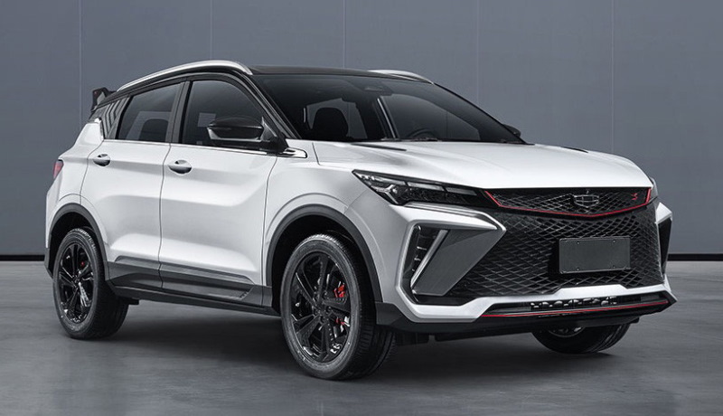 Рестайлинг кроссовера Geely Coolray: автомобиль получит дизайн, как у «Лексуса»