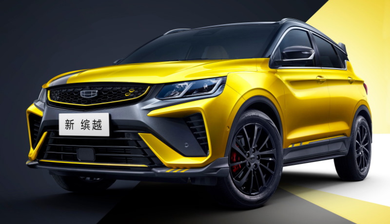 ��������� Geely Binye � ������ �������� �����������, ��� ���������� Coolray