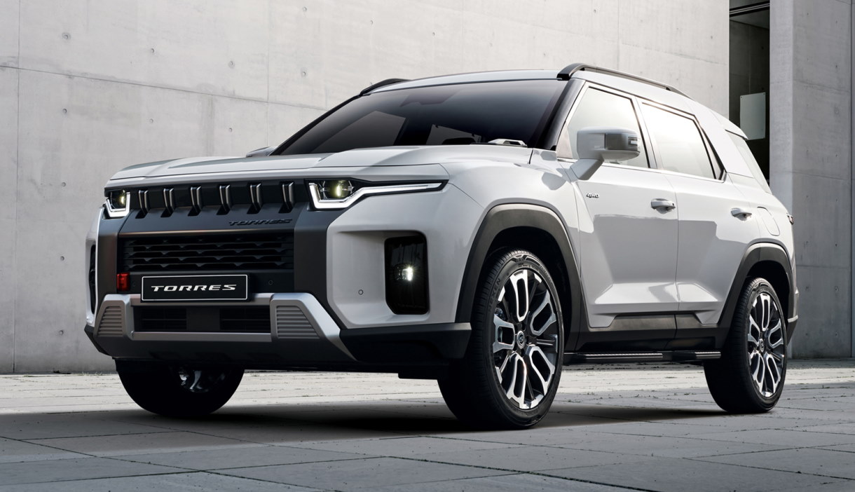 В Корее представили новый кроссовер SsangYong Torres