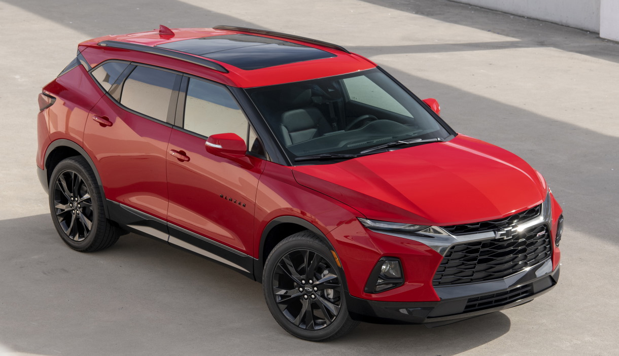 ������� Chevrolet Blazer � ����������� ����������� �������� ����������� � 2019 ����